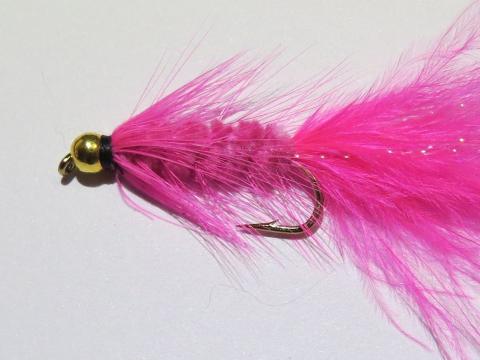 Bead Head Pink Woolly Bugger