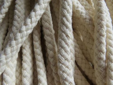 Natural Poi Rope Closeup