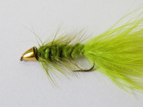 Cone Head Olive Woolly Bugger